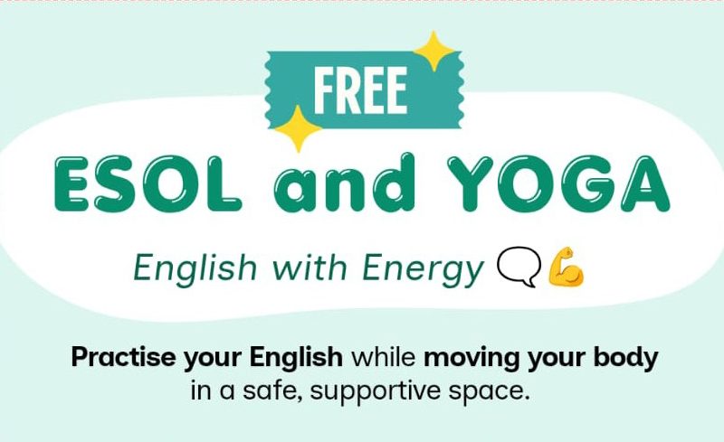 ESOL and YOGA – English with Energy